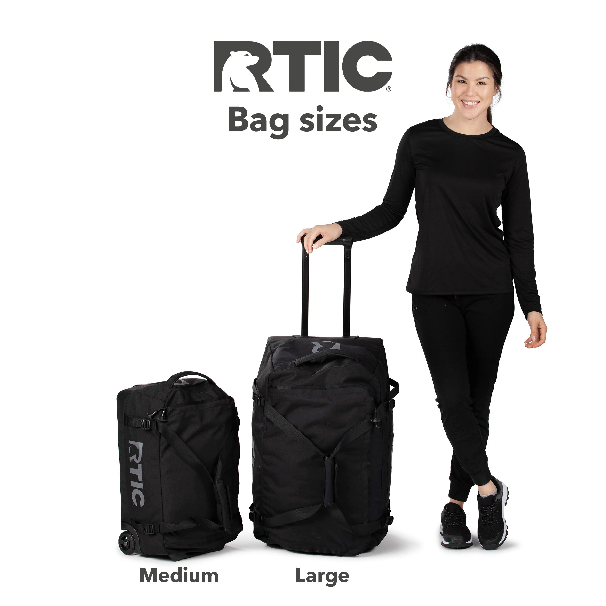 Road Trip Rolling Duffle Bag